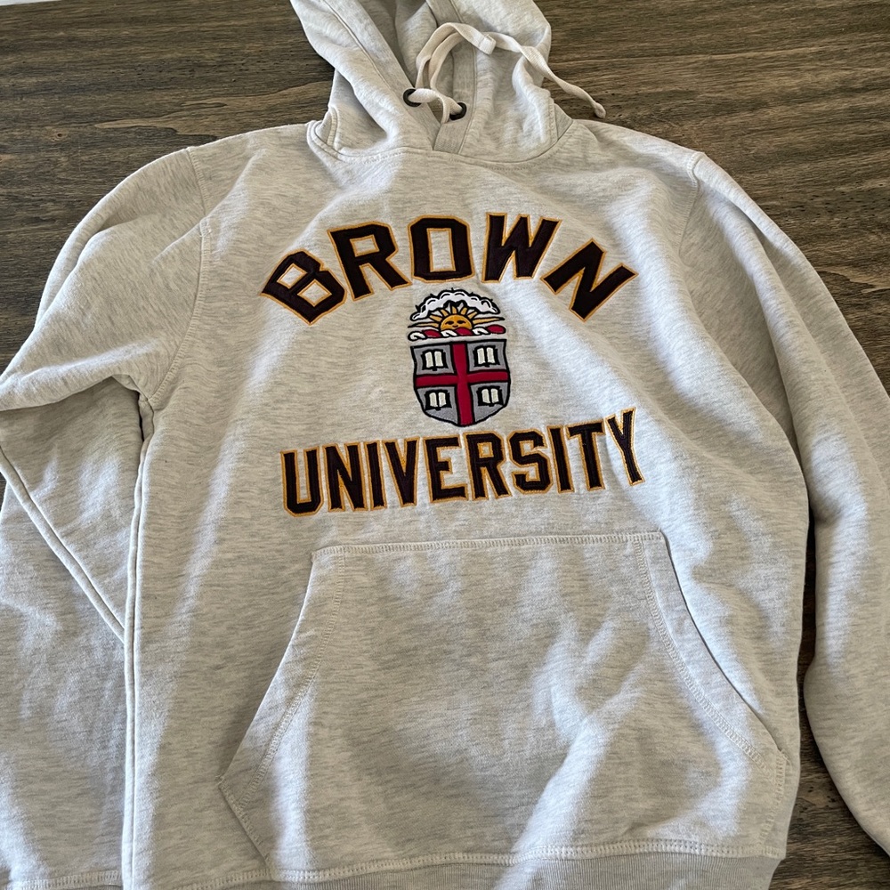 NWOT Brown University hoodie, men’s small